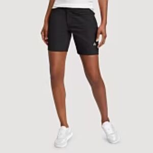 Women's Eddie Bauer First Ascent Guide Pro Hiking Shorts in Black size 8